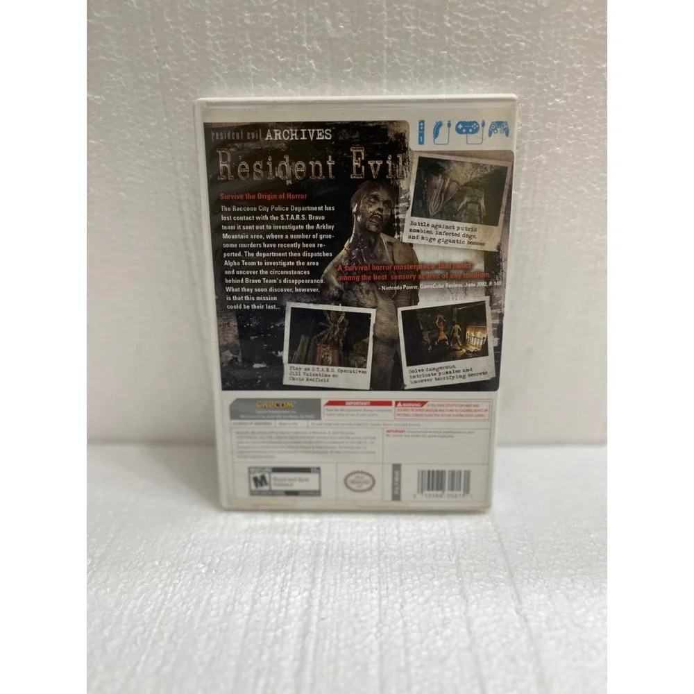Resident Evil Archives:‎ Resident Evil Nintendo Wii